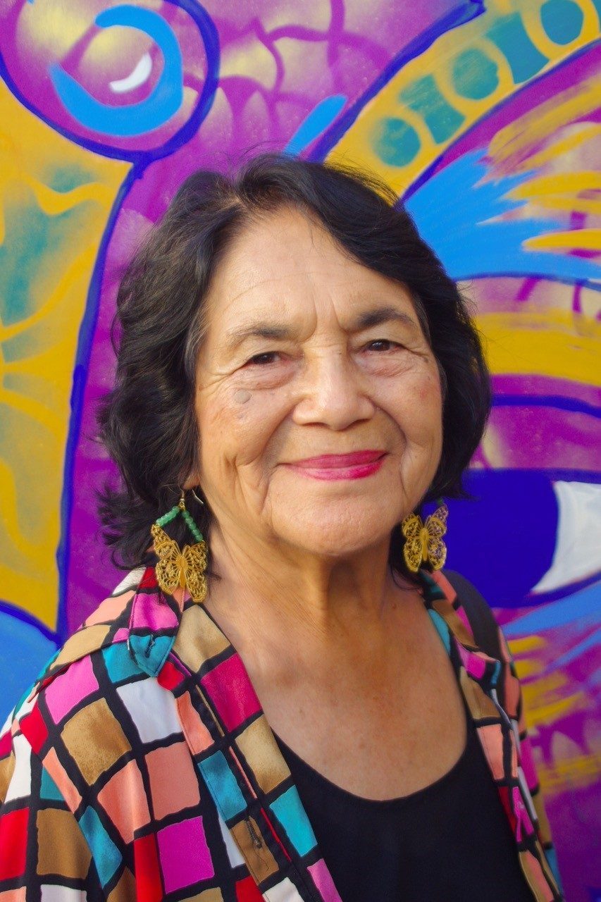 Dolores Huerta Hispanic Heritage Month Salud Hero head shot