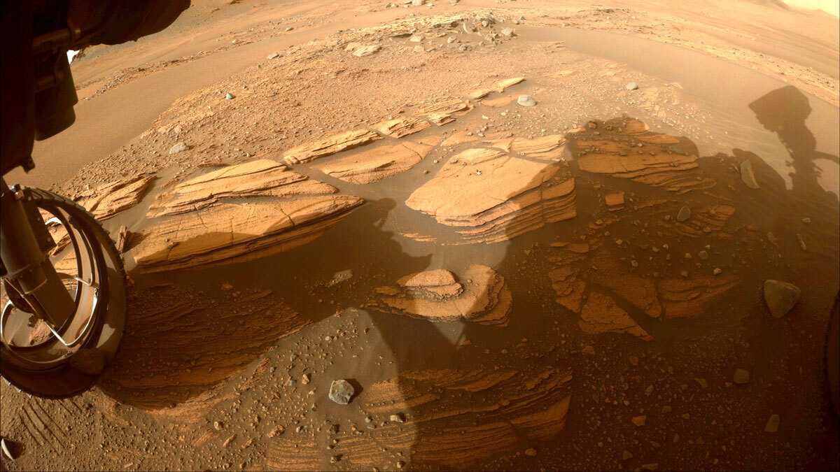 Read article: My Favorite Martian Image: 'Enchanted' Rocks at Jezero Crater