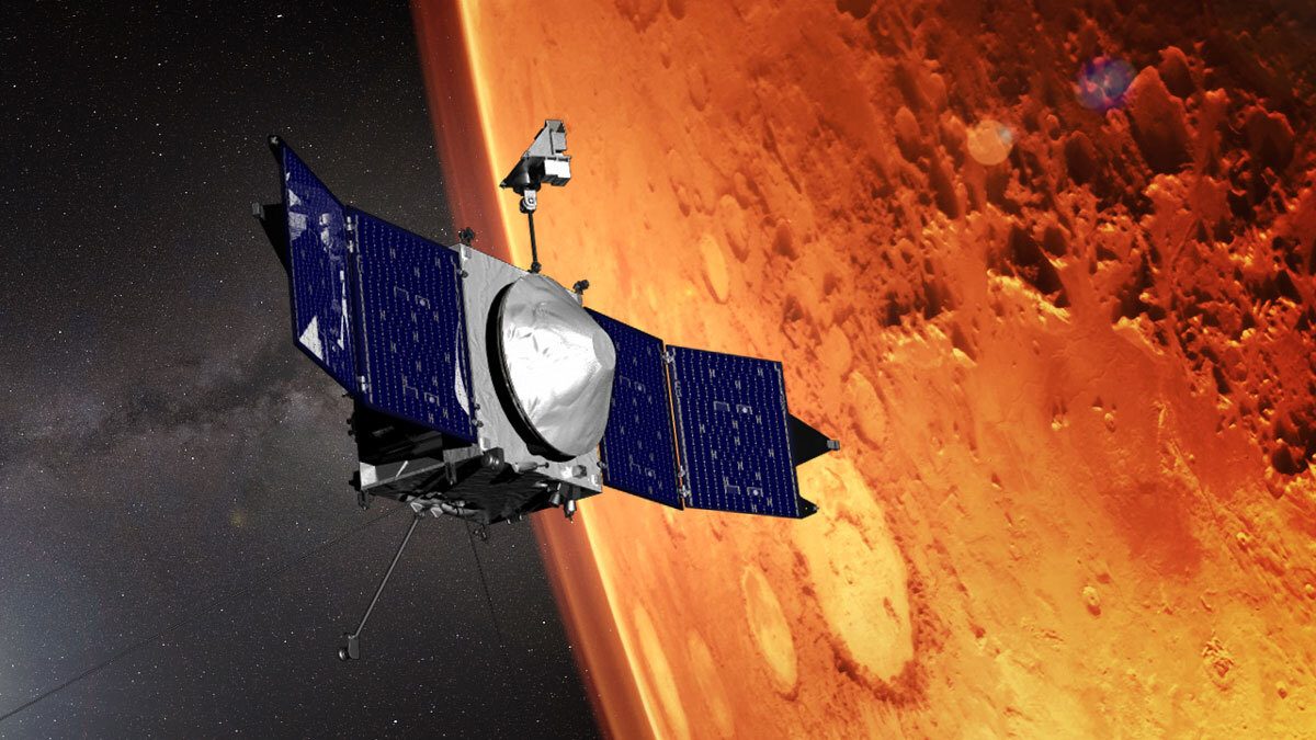 Read article: NASA's MAVEN Observes Martian Light Show Caused by Major Solar Storm