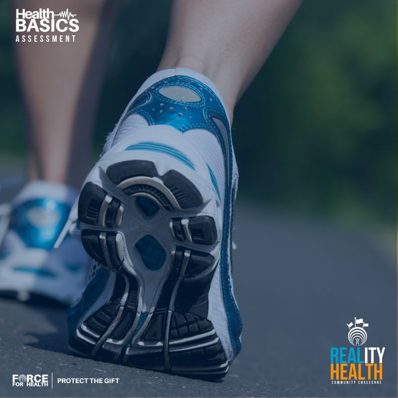 Move 10,000 Steps a Day:  Basic Health Goal
