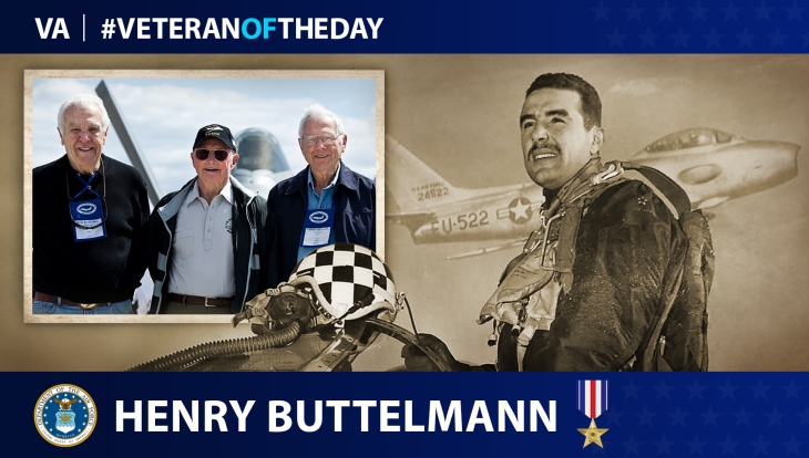 Air Force Veteran Henry Buttelmann is today’s Veteran of the Day.