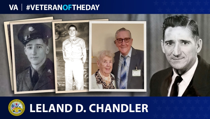 Army Veteran Leland Chandler is today’s Veteran of the Day.