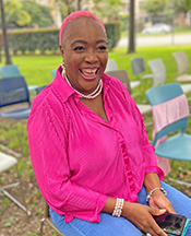 Female Veteran breast cancer survivor