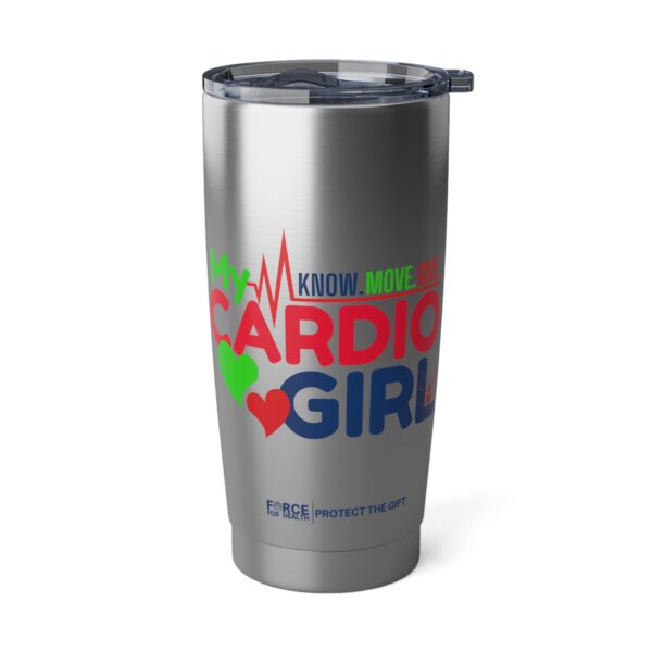 My Cardio Girl 20oz Tumbler - Image 4