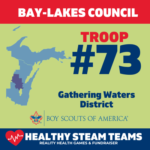 Group logo of Troop #73 Gathering Waters District: Bay-Lakes Council: Boy Scouts of America (BSA)