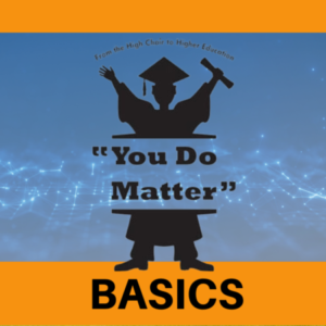 Group logo of You Do Matter: BASICS